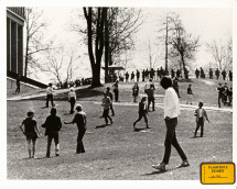 Scene at the Kent State Campus - May 4, 1970