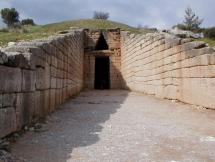 Mycenae - Beehive Tomb, Exterior View