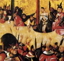 Crowd at Jesus Trial - Hieronymus Bosch