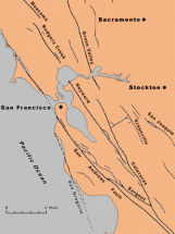 Map Detailing California Earthquakes