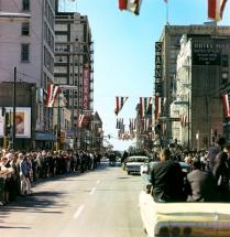 Motorcade in Dallas - JFK Assassination