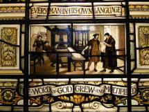 Hertford College Stained Glass Window