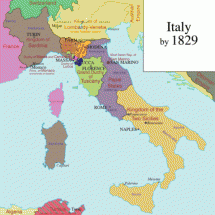 Italy Becomes Unified - Animated Map