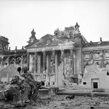 Bombed-Out Reichstag - April, 1945