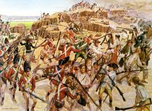 Fighting with Bayonets - American Revolution