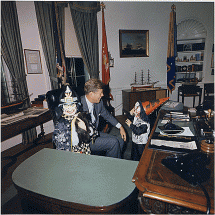 Halloween in the Oval Office, 1963