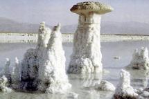 Salt Formations of the Dead Sea