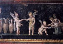 House of the Vettii - Cupids Pouring Wine