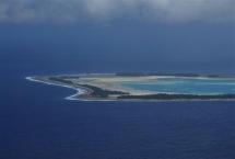 Funafuti - Approaching the Atoll