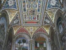 Siena - Stunning Frescoes, Duomo Siena Library