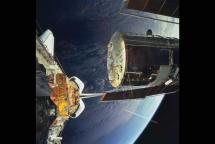 Deploying Hubble from the Shuttle