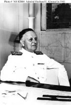 Husband E. Kimmel, U.S. Admiral - Pearl Harbor, 1941