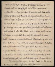 Manuscript of Frederick Douglass