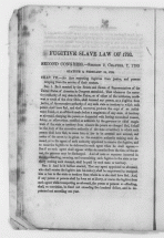Fugitive Slave Law of 1793