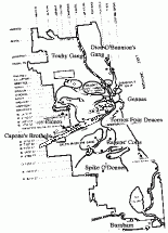 Gang Areas of Operation - Map Locator