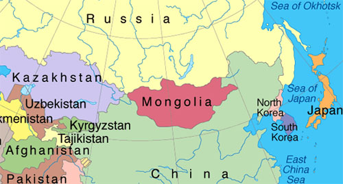 Mongolia - Map Locator