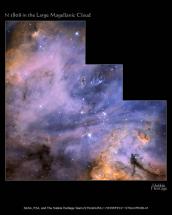 N180B in a Large Magellanic Cloud