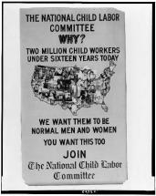 Poster:  National Child Labor Committee