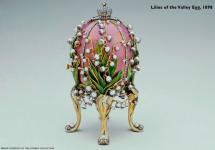 Faberge Easter Egg - 1898 Lilies of the Valley