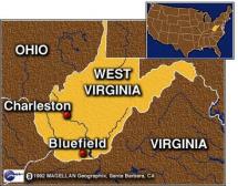 Bluefield, West Virginia - Map Locator