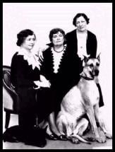 Helen Keller - With Anne Sullivan and Polly Thomson