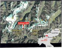Otztal Alps - Map Locator