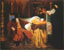 Ivan the Terrible - At the Deathbed of His Son