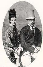 Alexander III and his Wife, Empress Marie