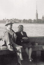 Rudolf Abel and His Wife Yelena