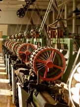 Looms at the Boott Cotton Mill