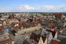 Breslau Germany - Panoramic View