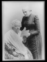 Elizabeth Cady Stanton with Susan B. Anthony