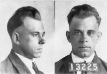 John Dillinger - Arrest Photo