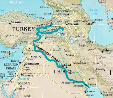 Euphrates River - Key Facts