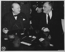 Churchill and FDR - War Partners