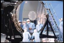 Hubble Mirror with NASA Scientists