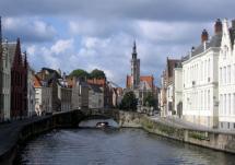 Bruges - View of the Burgher's Lodge