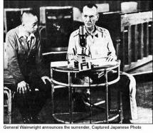 Corregidor - General Wainwright Surrenders