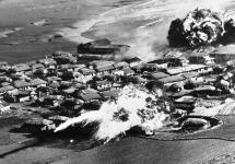 Napalm Bomb Attack in Korea - May, 1951
