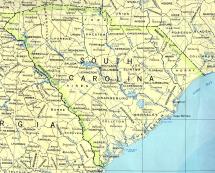 South Carolina - Map