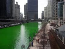Chicago River - Green for St. Patrick's Day