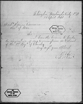 Robert E. Lee's Resignation