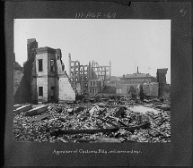 Areas of San Francisco Rubble in 1906