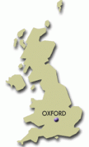 Map Locator - Oxford, UK