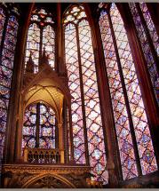 Sainte Chapelle, Paris - Beautiful Interior Windows