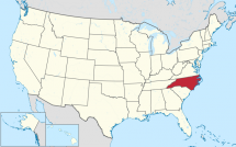 North Carolina - Map Locator