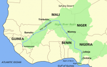 Nigerian Delta - Map Locator