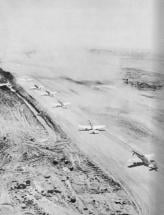 Army P-51 Planes on Iwo Jima