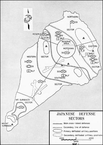 Japanese Defense Sectors Map