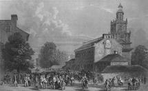 State House in Philadelphia - 18th-Century Scene